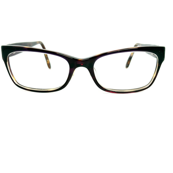 Vera Wang VA05 Eyeglasses Frames Womens Brown purple 53-18-135 H18411 - Picture 1 of 7